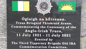 Centenary of Truce Agreement commemorated at Tipperary ceremony on Sunday