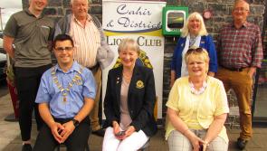 Lions Club District Governor visits Tipperary and launches new defibrillator