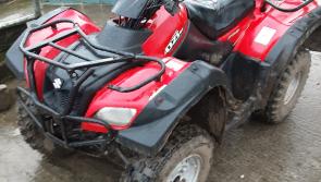 Tipperary gardaí investigate theft of quad bike in Clonmel 
