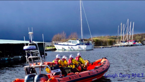 Tipperary RNLI service assists two people after yacht runs aground on Lough Derg