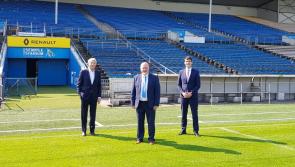 Lowry meets Sports Minister at Semple Stadium to discuss funding for Morris Park, Thurles 