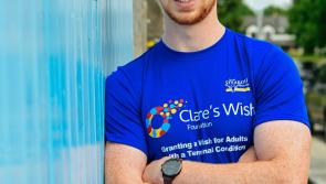 Tipperary rugby star Ben Healy joins Clare's Wish Foundation as an ambassador