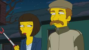 Irish actor and comedian features in the latest season of The Simpsons