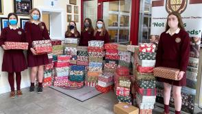 Shoebox appeal at the Presentation Thurles