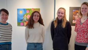 Art work exhibited by Loreto secondary school pupils in Clonmel portrays what life in lockdown was like for them