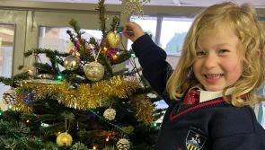 Christmas decorating at Doon Convent National School