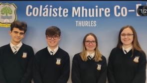 F1 team in Coláiste Mhuire hope to inspire other girls to take part in the STEM initiative