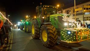 Thousands watched the dazzling Christmas Tractors of Carrick-on-Suir Parade