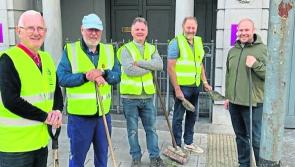 Roscrea Tidy Towns in ‘Big Sweep’ clean up 