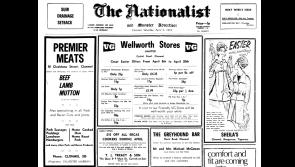 The Nationalist's first edition in 1974 - what made the news in Tipperary!
