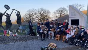 Tipperary musicians pay tribute to Ashling Murphy at a Brú Ború vigil in Cashel