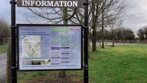 New information board for the Derrynaflan Loop