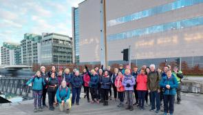 Roscrea Trail Blazers at the Royal Canal Greenway from Dublin to Maynooth