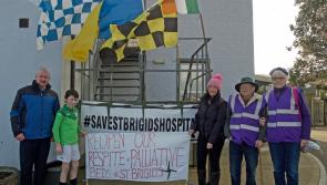 Protesters highlight the hardship Carrick-on-Suir hospital closure has caused families