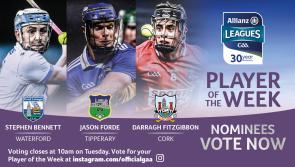 Tipperary forward nominated for Player of the Week Award
