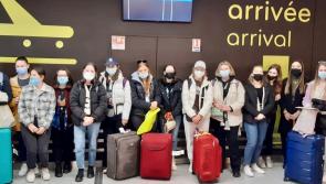 Presentation Thurles say goodbye to French exchange students 