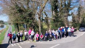 Roscrea Trail Blazers' Thursday night walk last week was at the Gloster Lake