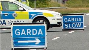 Gardaí at scene of road crash in which pedestrian was killed in Cork 