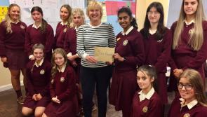 Presentation students raise money for Suir Haven with upcycled cards