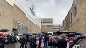 The late Tipperary referee Mattie Maher gets a huge send-off in London