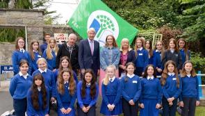 Tipperary Deputy Michael Lowry joins St. Joseph’s pupils for raising of their 11th Green Flag