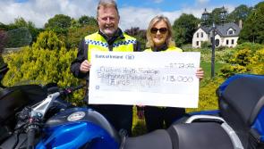 Paul and Breda for Route 66 in aid of the Children's Health Foundation
