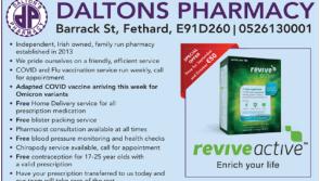 Daltons Pharmacy, Fethard - Independent, Irish owned, family run pharmacy since 2013
