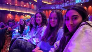 Borrisoleigh students get front row seats to  Sister Act at the Bord Gáis Theatre 