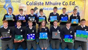 Col&aacute;iste Mhuire LCA students get crafty with their Practical Achievement Tasks