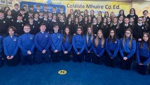 Coláiste Mhuire choir of 85 take to the stage at ETB concert