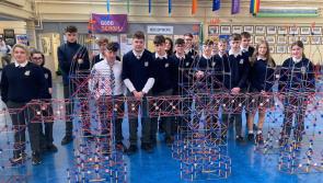 Construction fun for LCA students at Coláiste Mhuire Co-Ed