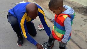 Hundreds of Tipperary school pupils are donating pre-loved shoes to township children