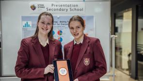 Tipperary was well represented at this year’s BD STEM Stars awards