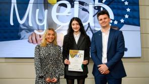 Tánaiste Guest of Honour at MyEU50 Third Level Exhibition at which Tipperary student honoured