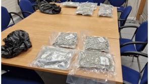Gardaí seize suspected cannabis valued at almost €200,000 in midlands