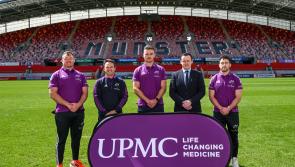 UPMC Announced as Sports Medicine Supplier to Munster Rugby