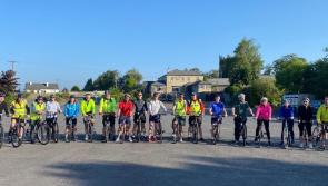 ‘Cycle for Mick’ in Coláiste Phobal Ros Cré raises big funds for a great cause