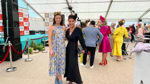WATCH: Celia Holman Lee is the epitome of elegance at the Irish Derby at The Curragh 