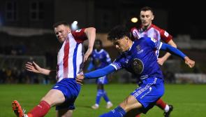 Templemore star Sean Guerins is back playing League of Ireland football 