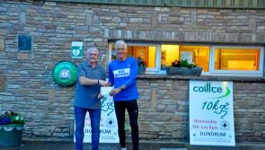Joe Gough breaks the national Over 70 record at Coillte 10k road race in Dundrum