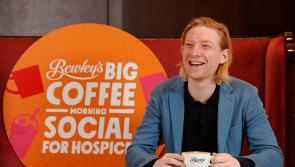 Domhnall Gleeson urging South Tipperary coffee lovers to host fundraiser for Hospice