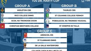 HARTY CUP DRAW: Tipperary schools are set to clash in the same group!