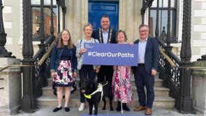 Blind or vision impaired community calls on dog owners to clean up and Clear Our Paths