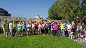 More than 100 people enjoyed Carrick Lions Club's Suir Blueway charity walk