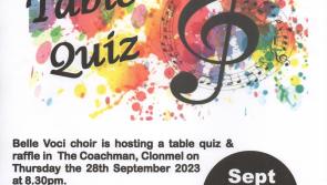 Tipperary choir to host fundraising table quiz
