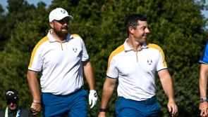 GOLF GALLERY: Shane Lowry and Rory McIlroy arrive in Rome for 2023 Ryder Cup