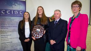 Inspiring past pupil addresses Scoil Mhuire Secondary School awards night in Carrick-on-Suir