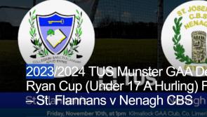 Dean Ryan cup final history is calling for Nenagh CBS who go in search of their first crown 