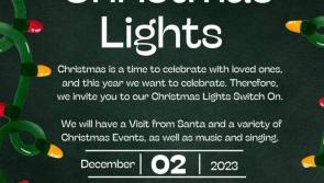 Big gathering for festive fun in Cashel as the lights are switched on this Saturday!