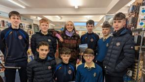 PICTURE: Tipperary Gaisce students meet Roz Purcell at Hike Life book signing